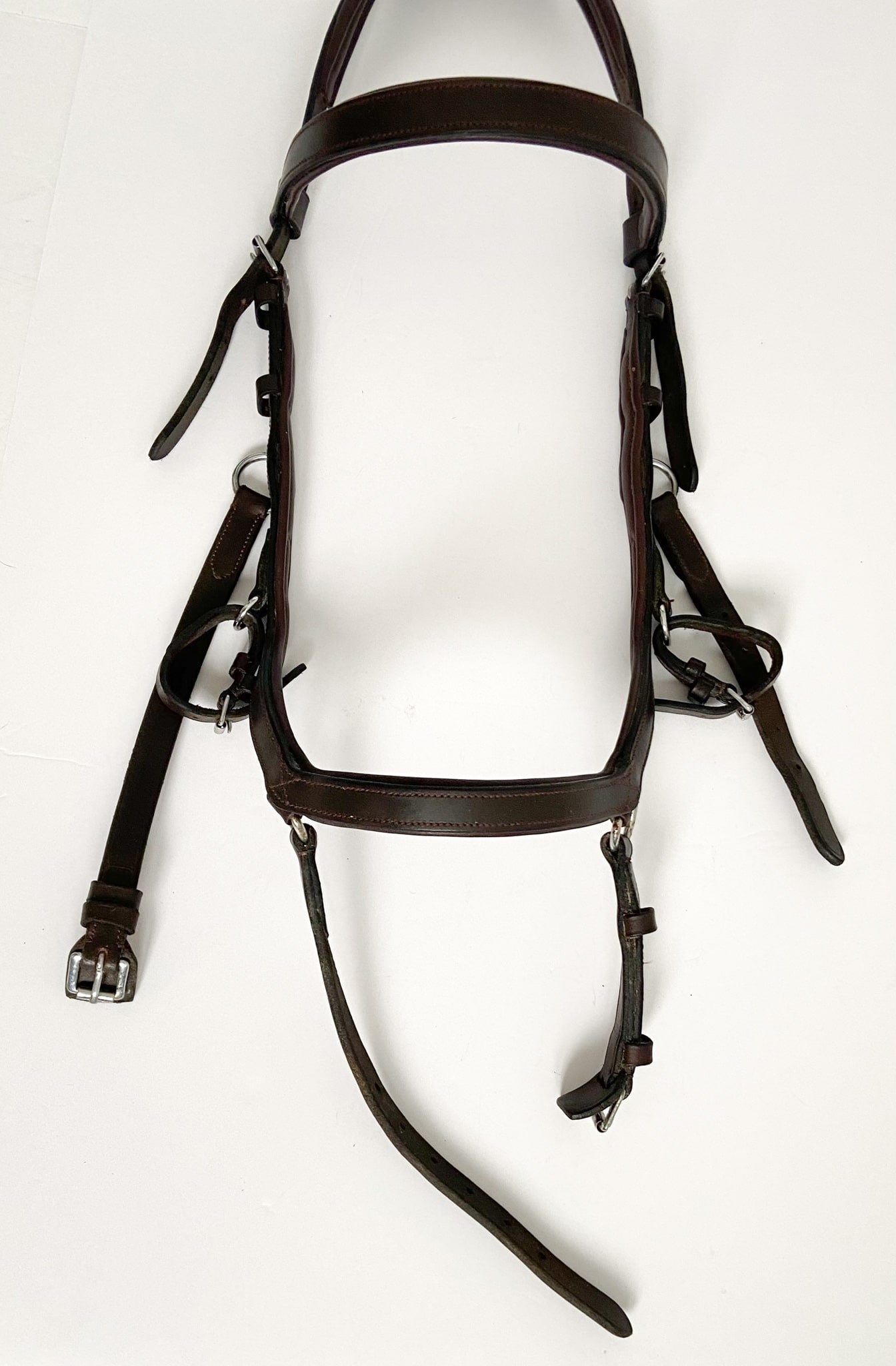 Rambo Micklem Competition Bridle - Brown - Oversized