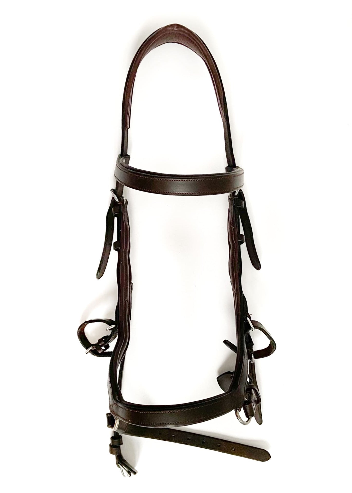 Rambo Micklem Competition Bridle - Brown - Oversized
