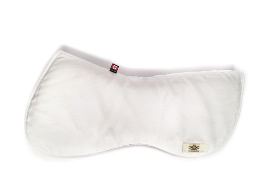 Ogilvy Jumper Memory Foam Half Pad - White