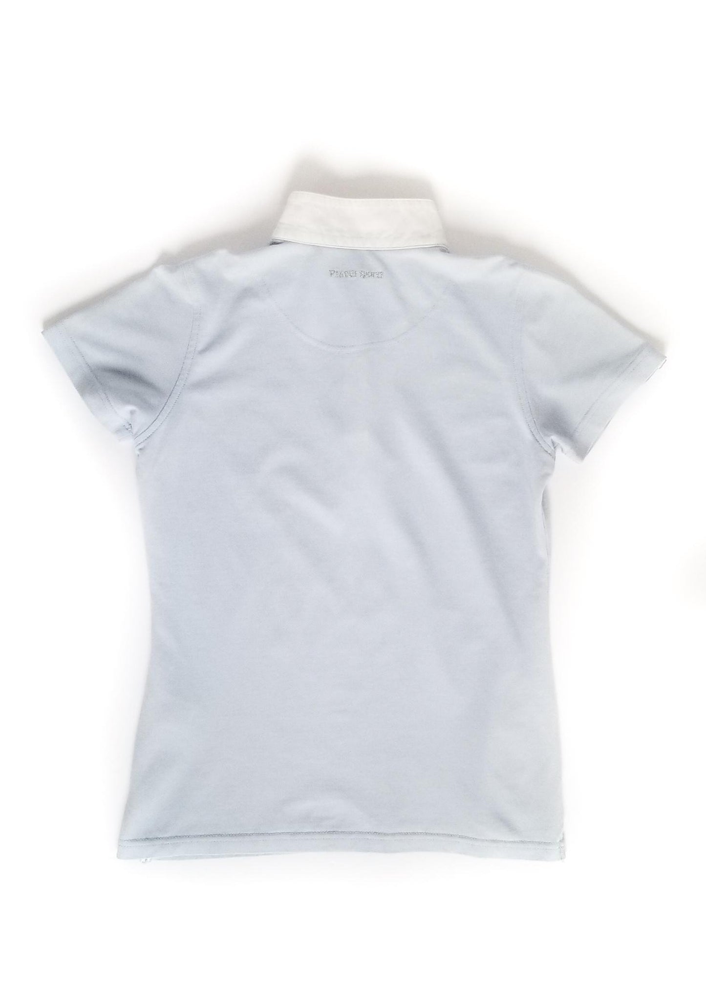Pikeur Ladies Crystal Show Shirt Short Sleeve - Baby Blue - Women's Size 4 (US)