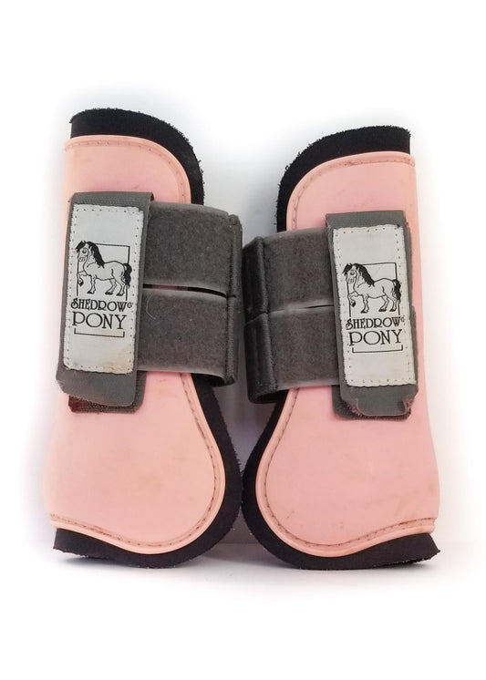 Shedrow Open Front Boots - Pink - Pony