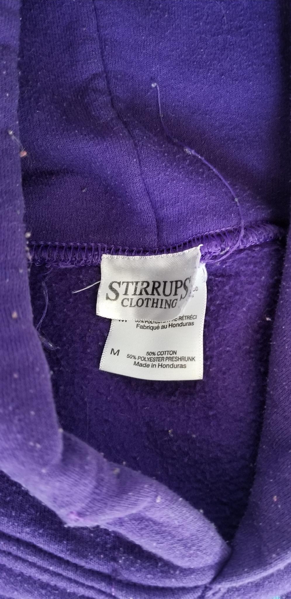 Stirrups Clothing Hoodie - Purple - Medium