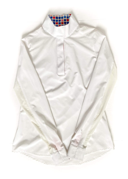 RJ Classics Prestige Show Shirt - White - Women's Medium