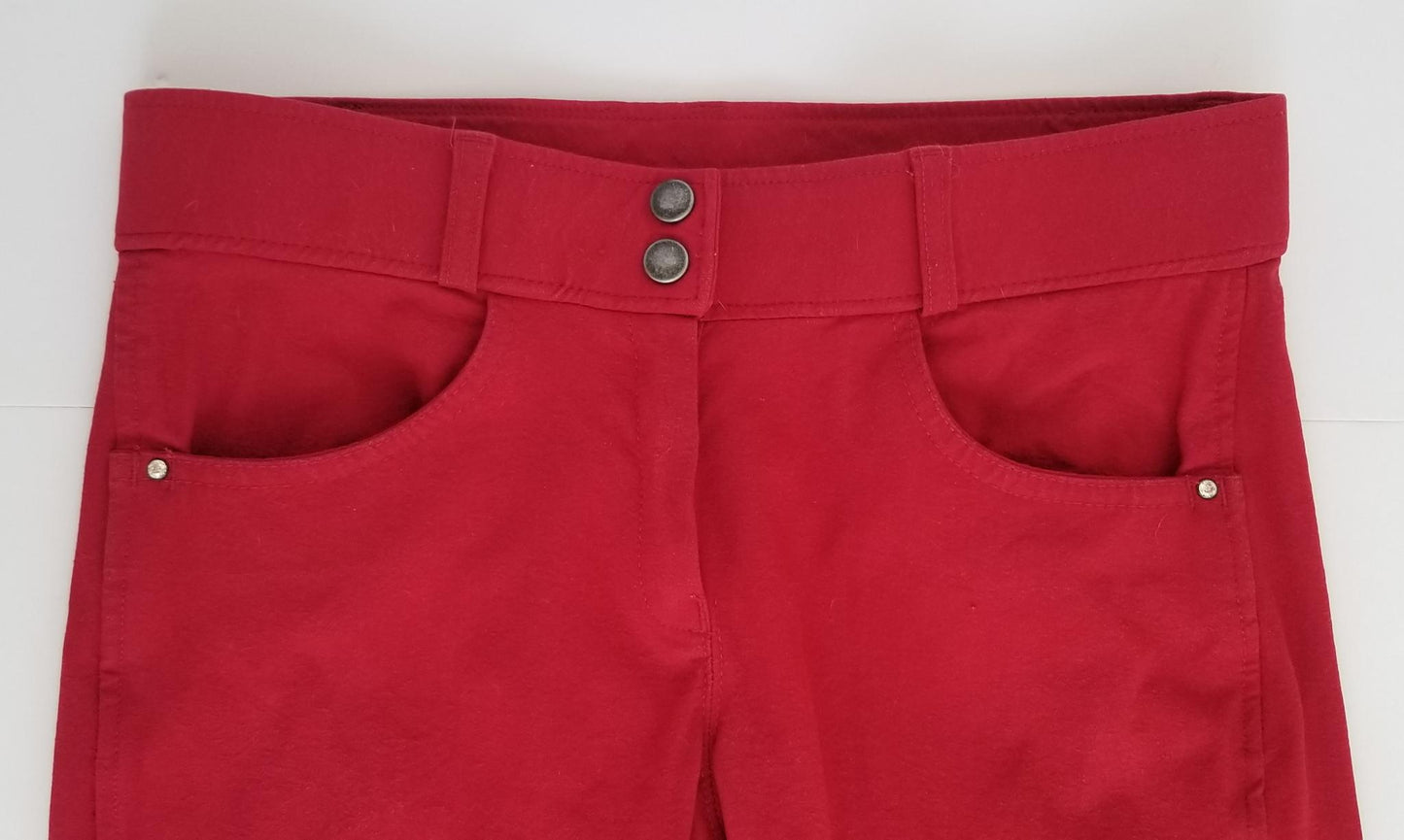 Tuscany Knee Patch Breeches - Red - Women's 28R