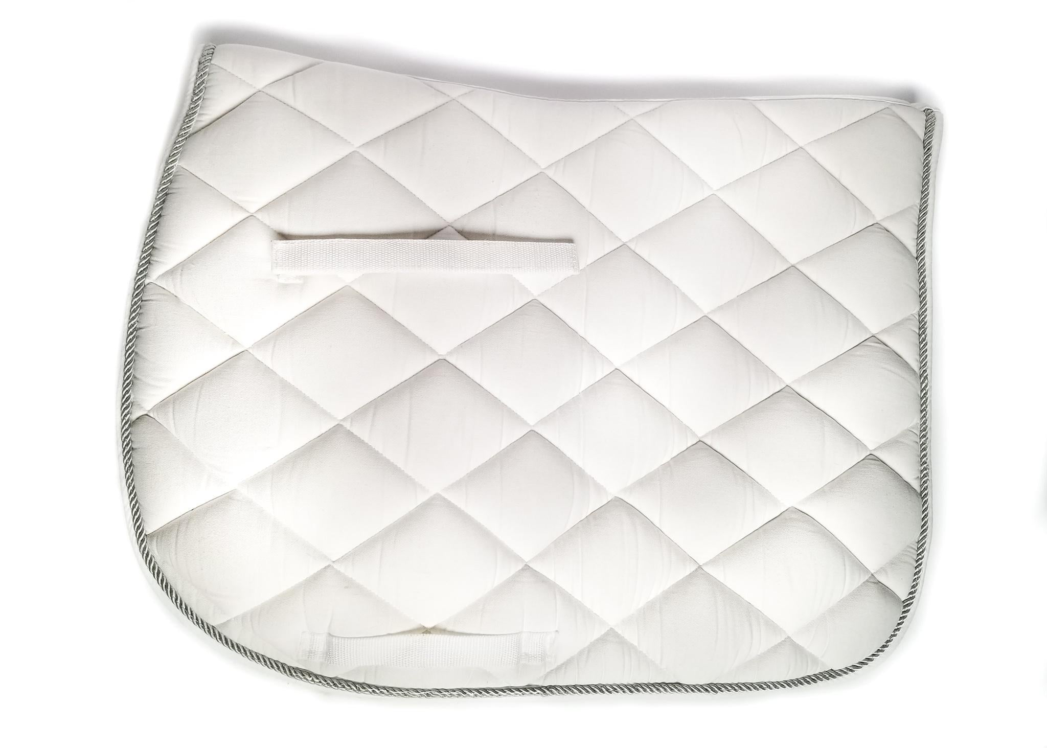 ThinLine Quilted English Saddle Pad – Cutback Style – Choose Brown 1 Or Brown 2