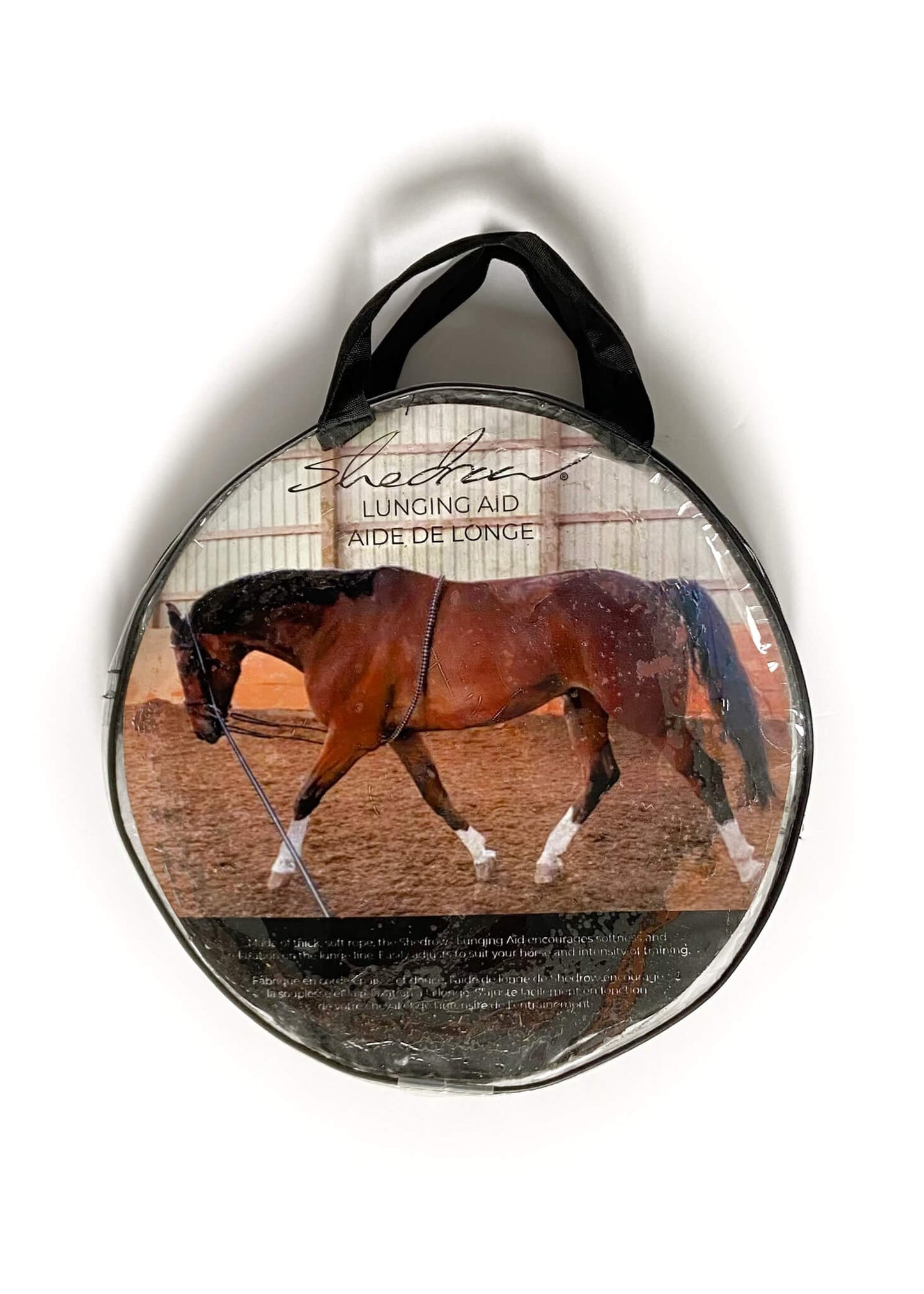 Shedrow Lunging Aid - Black/Grey - Horse