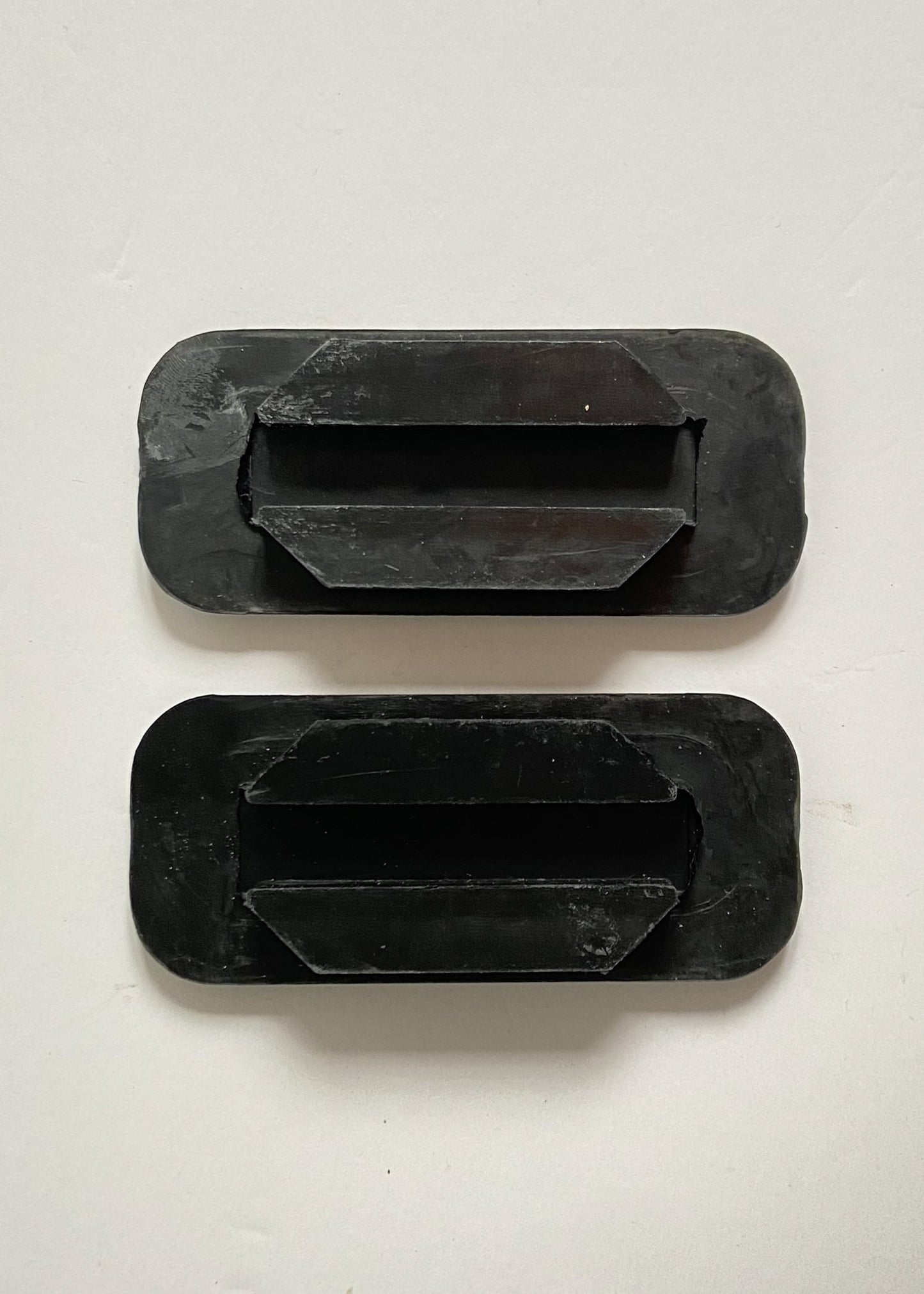 Rubber Stirrup Pads - Black - 4.75"