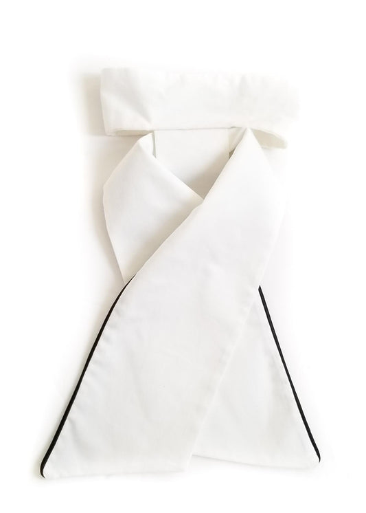 Essex Stock Tie - White - One Size