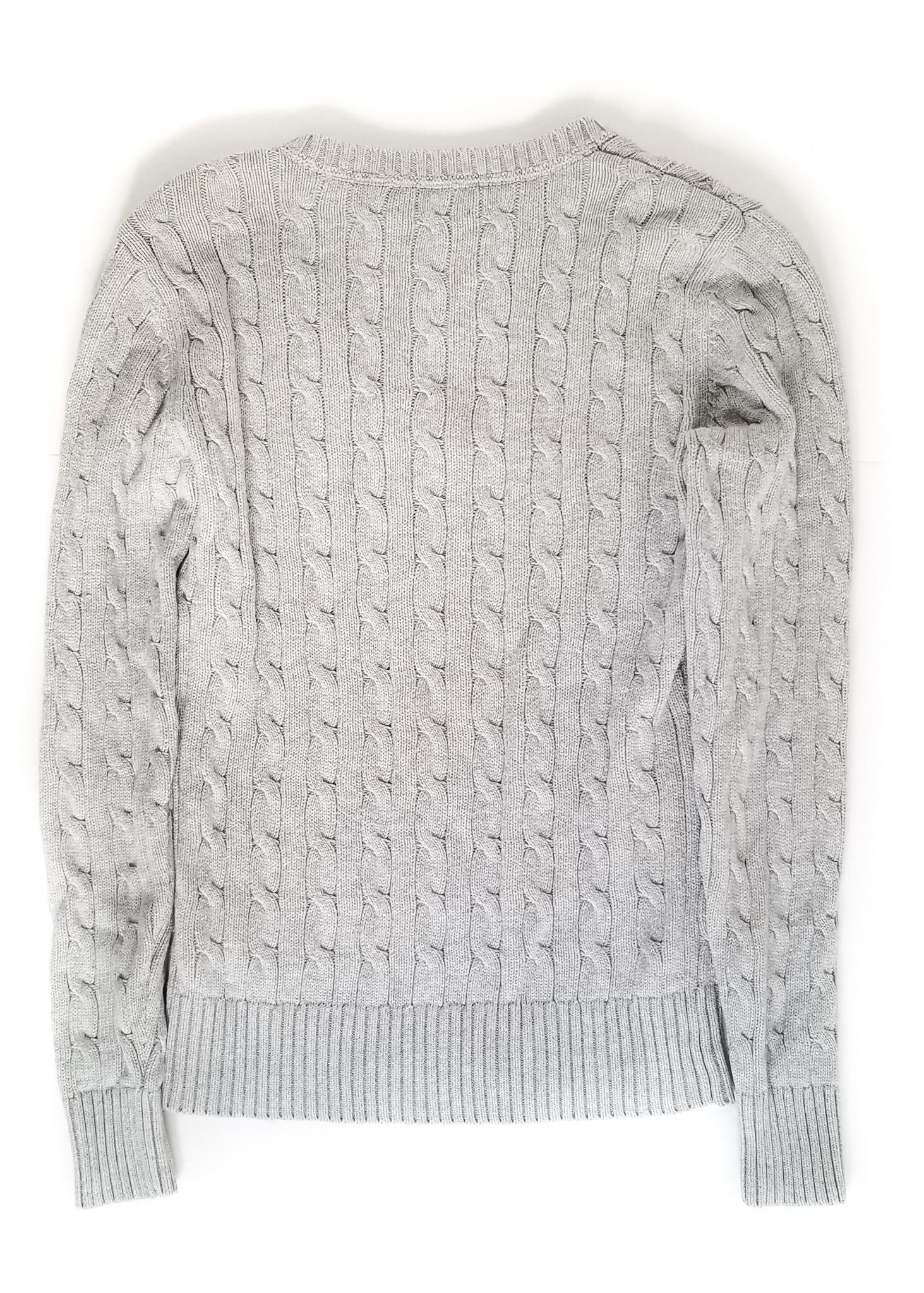 Buy Lipsy Grey Contour High Neck Cable Knitted Jumper from Next USA