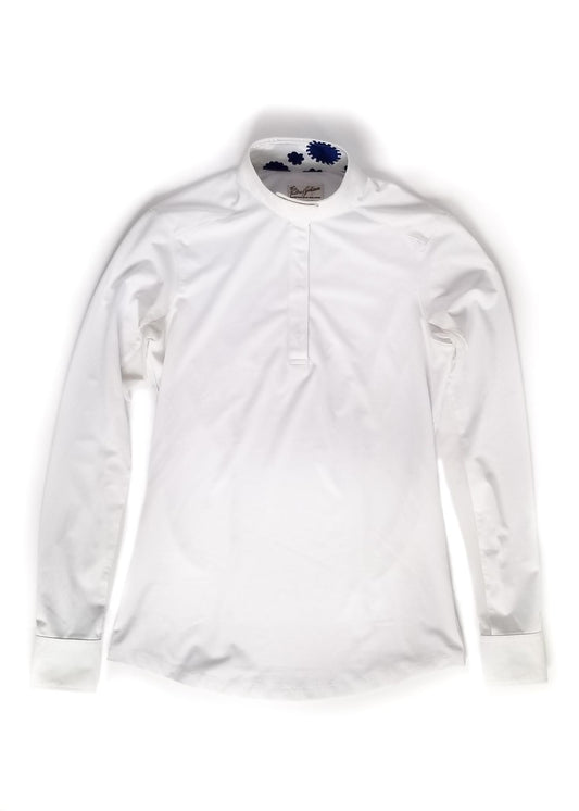 The Tailored Sportsman IceFil Show Shirt - White - Women's Small
