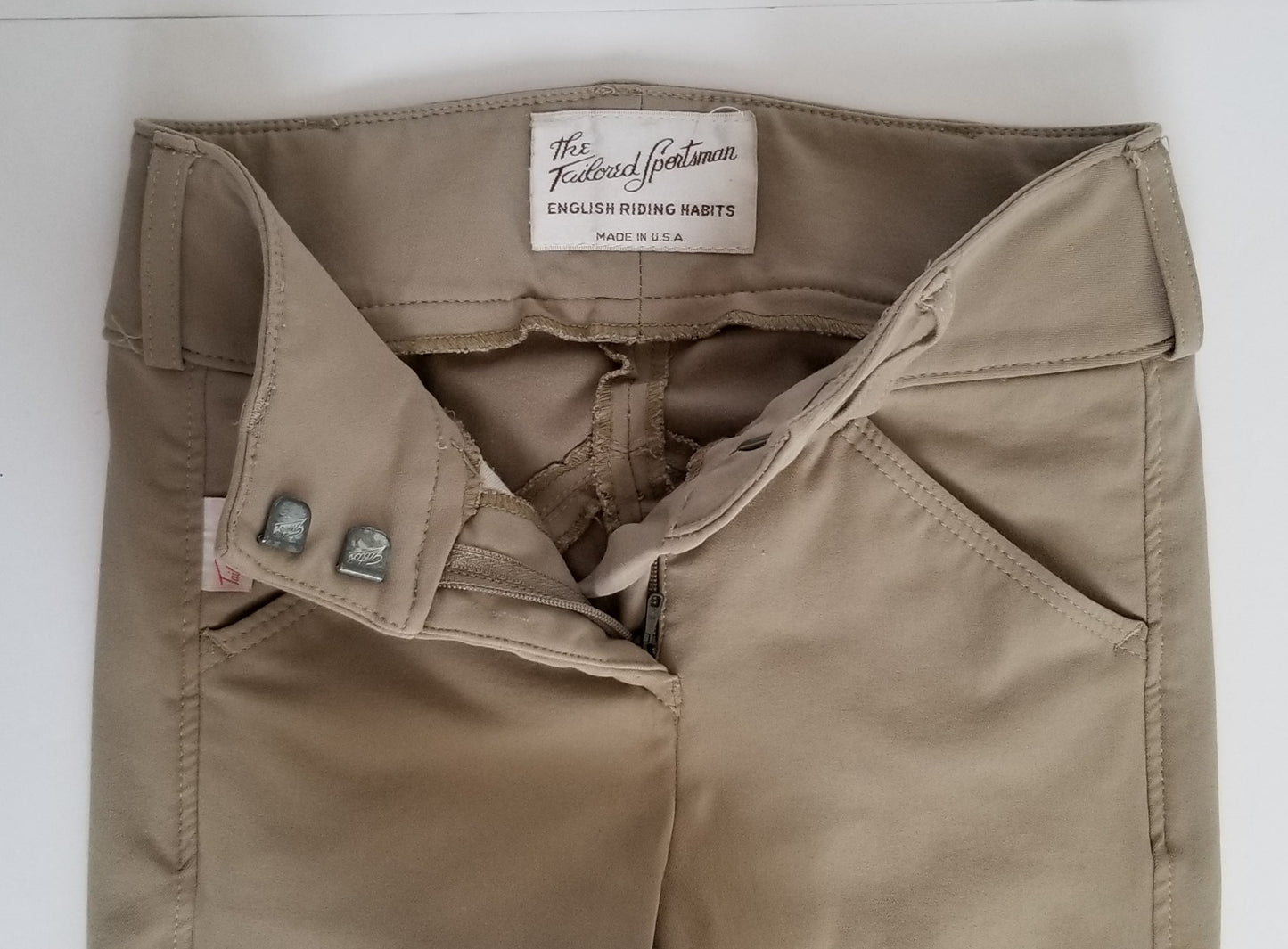 Tailored Sportsman Children's Jodhpurs - Tan - Youth 10