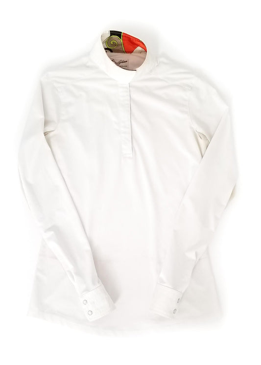 The Tailored Sportsman IceFil Show Shirt - White - Women's Small