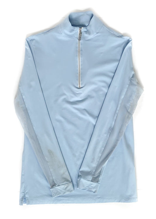 Tailored Sportsman Long Sleeve Icefil Shirt - Baby Blue - Women's Small