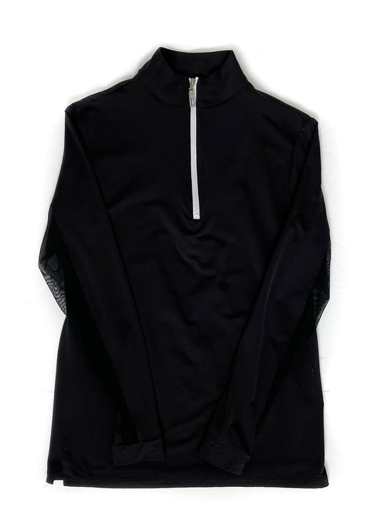 Tailored Sportsman Long Sleeve Icefil Shirt - Black - Women's Small