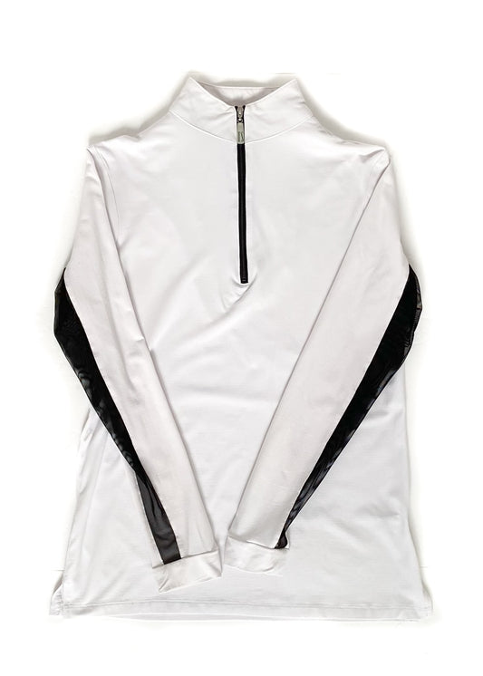 Tailored Sportsman Long Sleeve Icefil Shirt - White - Women's Small