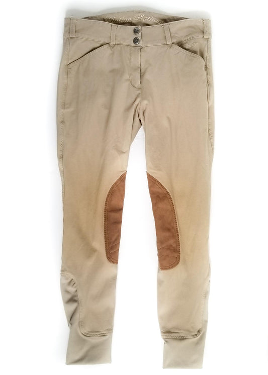 Elation Platinum Chelsea Breeches - Tan - 28R