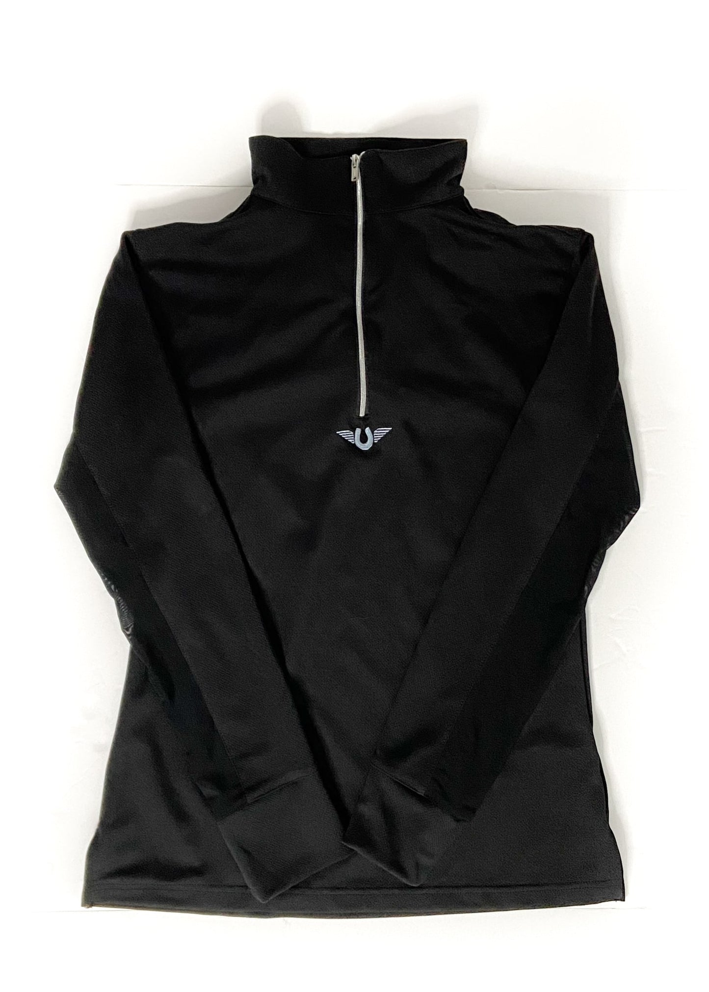 TuffRider Ventilated Technical Long Sleeve Sport Shirt - Black - Women's Small