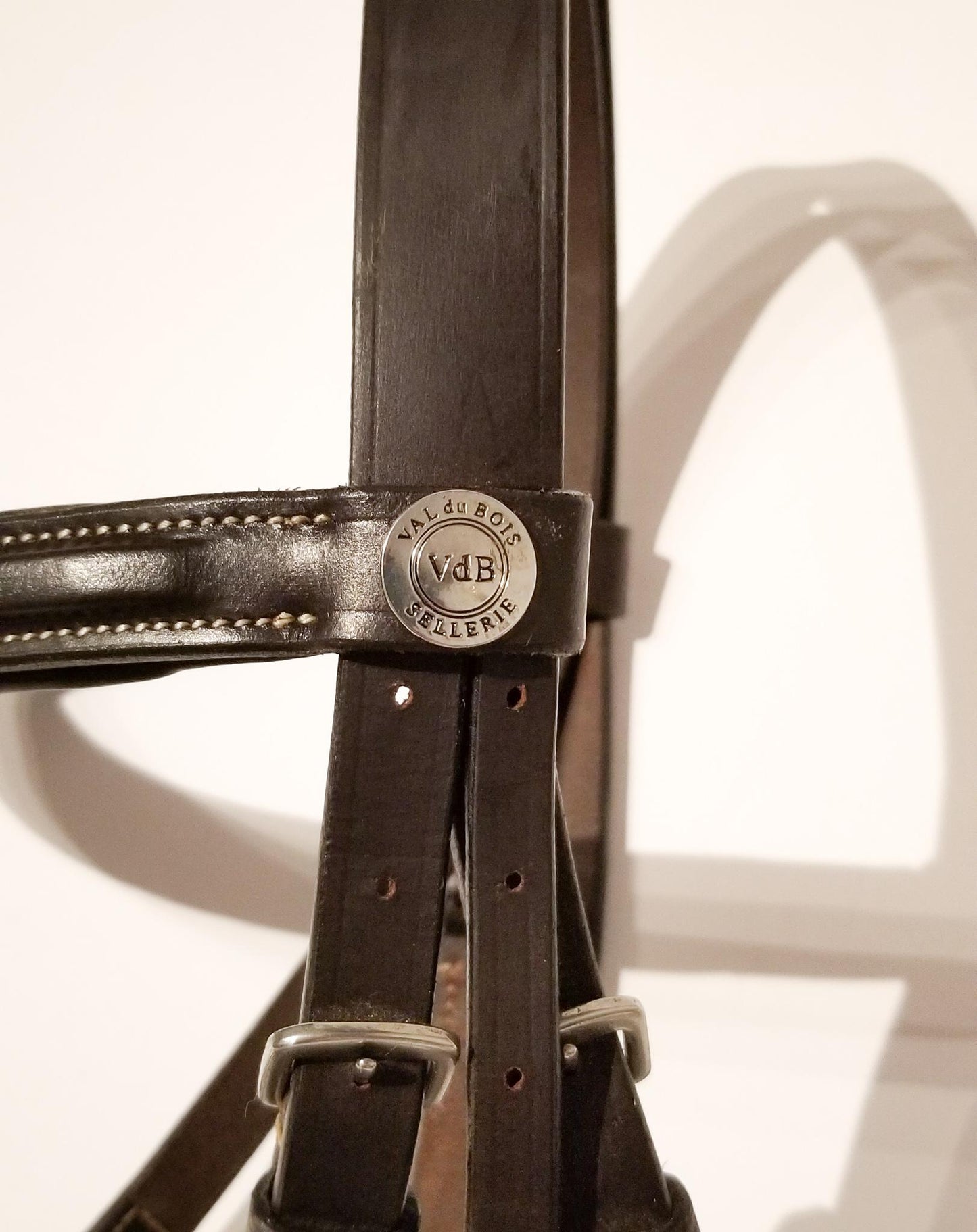 Val Du Bois Figure 8 Bridle - Dark Leather - Cob