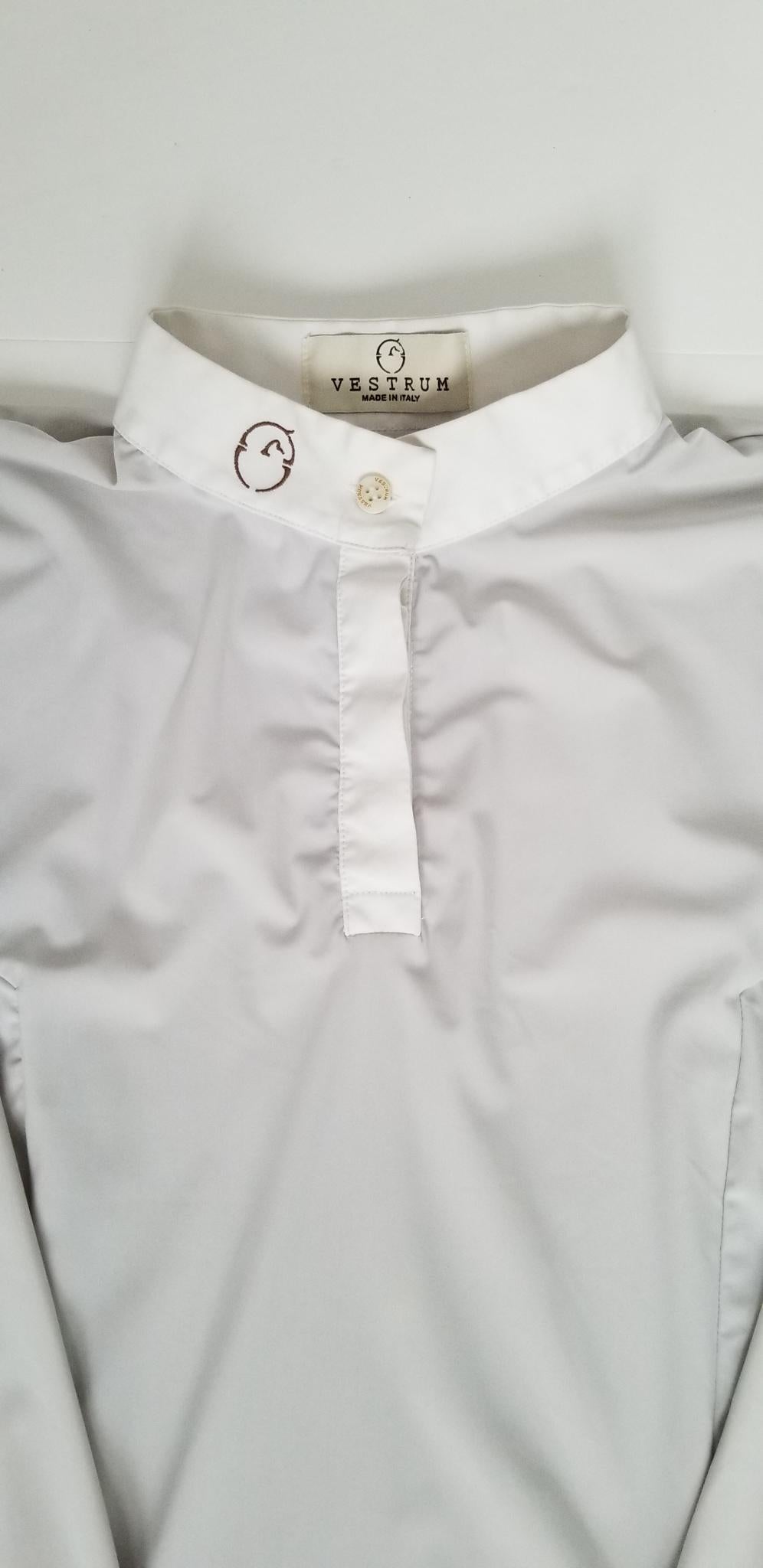 Vestrum Long Sleeve Competition Shirt - Light Grey - Women's Small